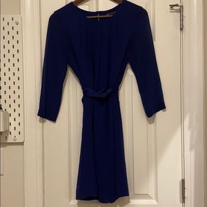 Royal blue dress